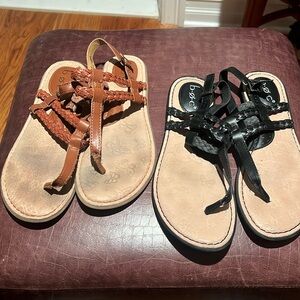 B.O.C. Thong sandals.
